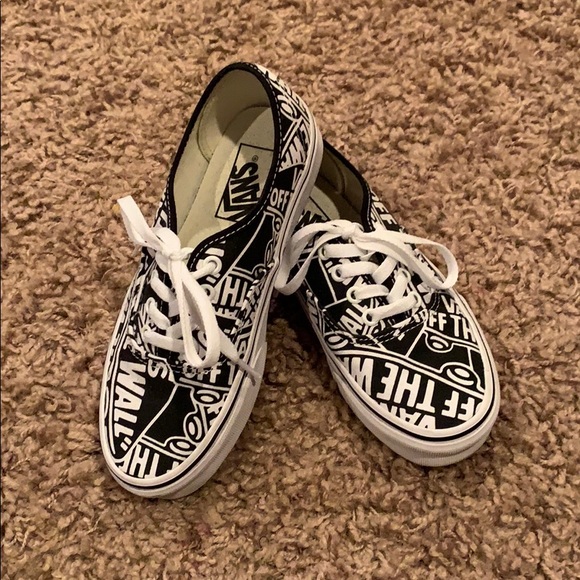 vans with logo all over